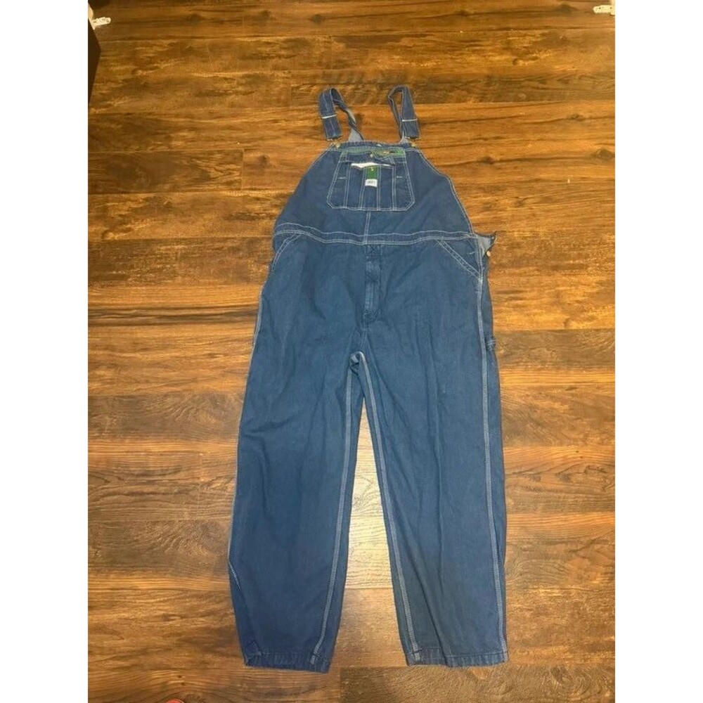 Vintage Liberty Denim Bib Overalls - Classic Blue Workwear